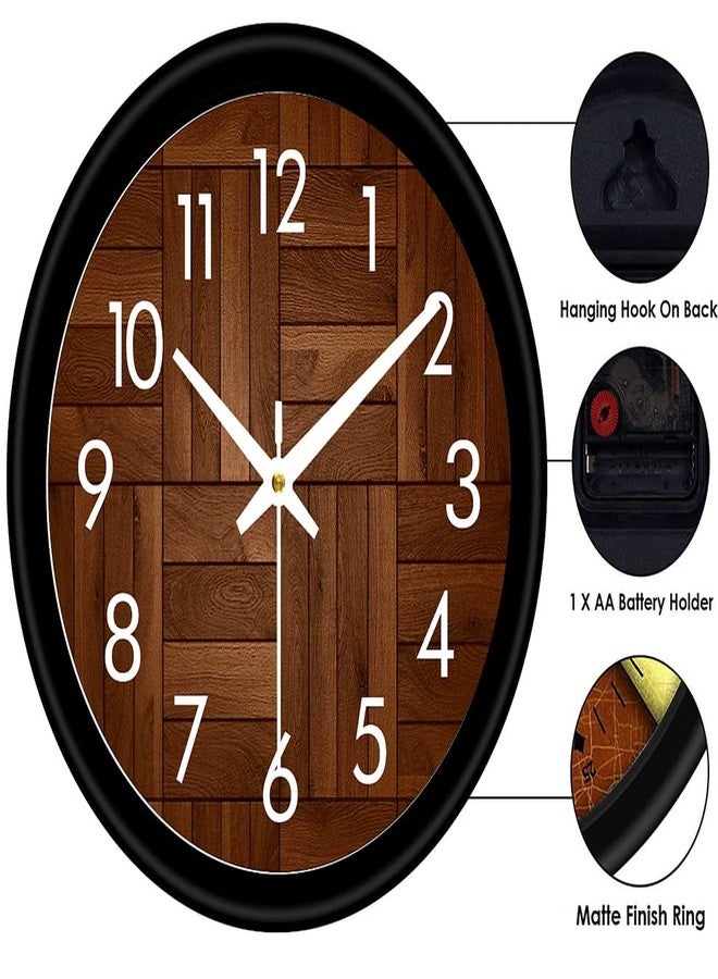 TRENDSTUBE Wall Clock for Home Bedroom Hall Living Room Office | Home Decorative Art Collection (Pack of 1_WC-23) - Image 2